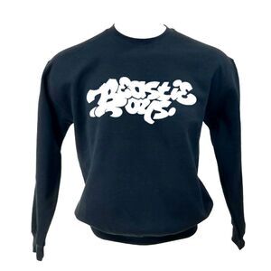 BEASTIE BOYS Graffiti "Graff" Logo Hip Hop Rap Tee Pullover Crewneck Sweatshirt